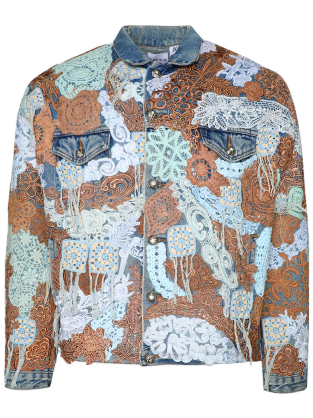 EARTHLING VIP Poetic Lust denim jacket | Brown | Image 1