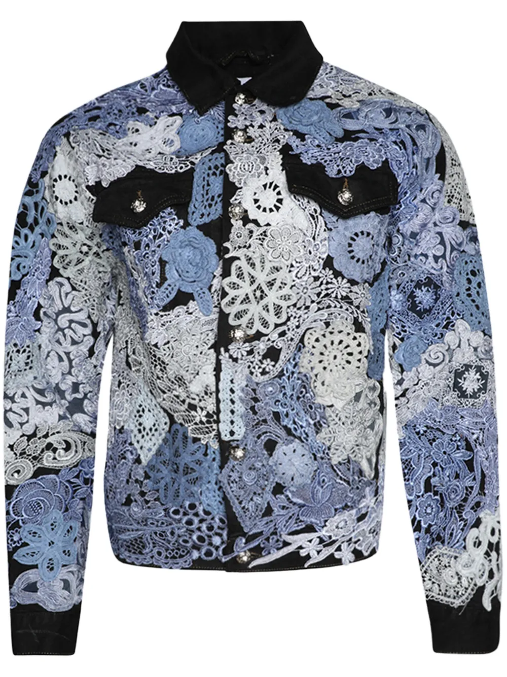 EARTHLING VIP Poetic Lust denim jacket | Purple | Image 1