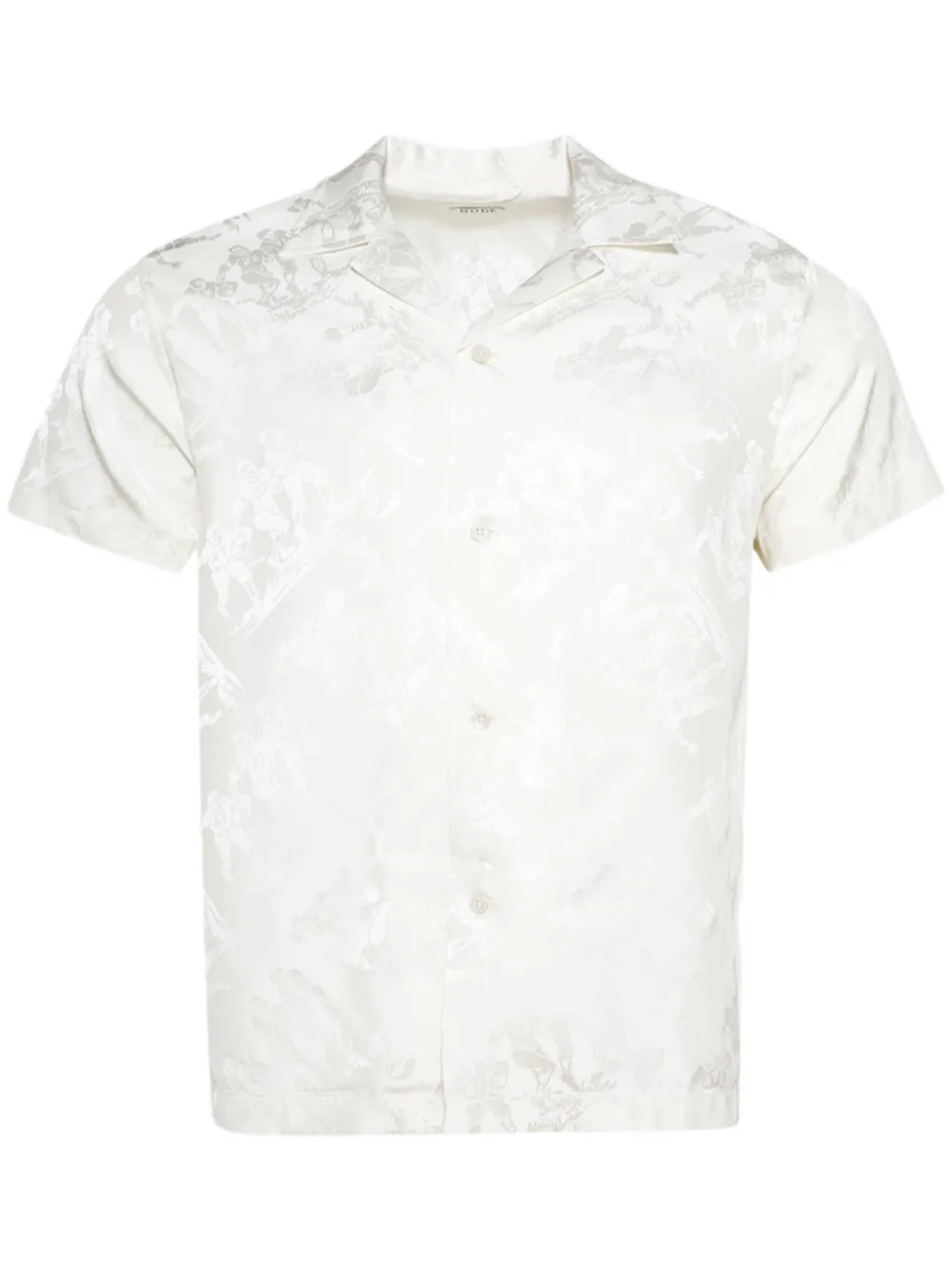 BODE patterned-jacquard shirt | White | Image 1