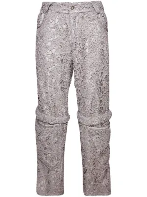 Julius Pantalones Drop Crotch | Gris | FARFETCH MX