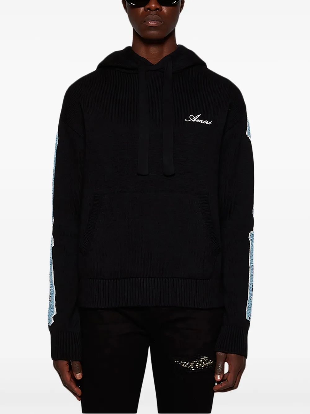 AMIRI Hoodie met print Zwart