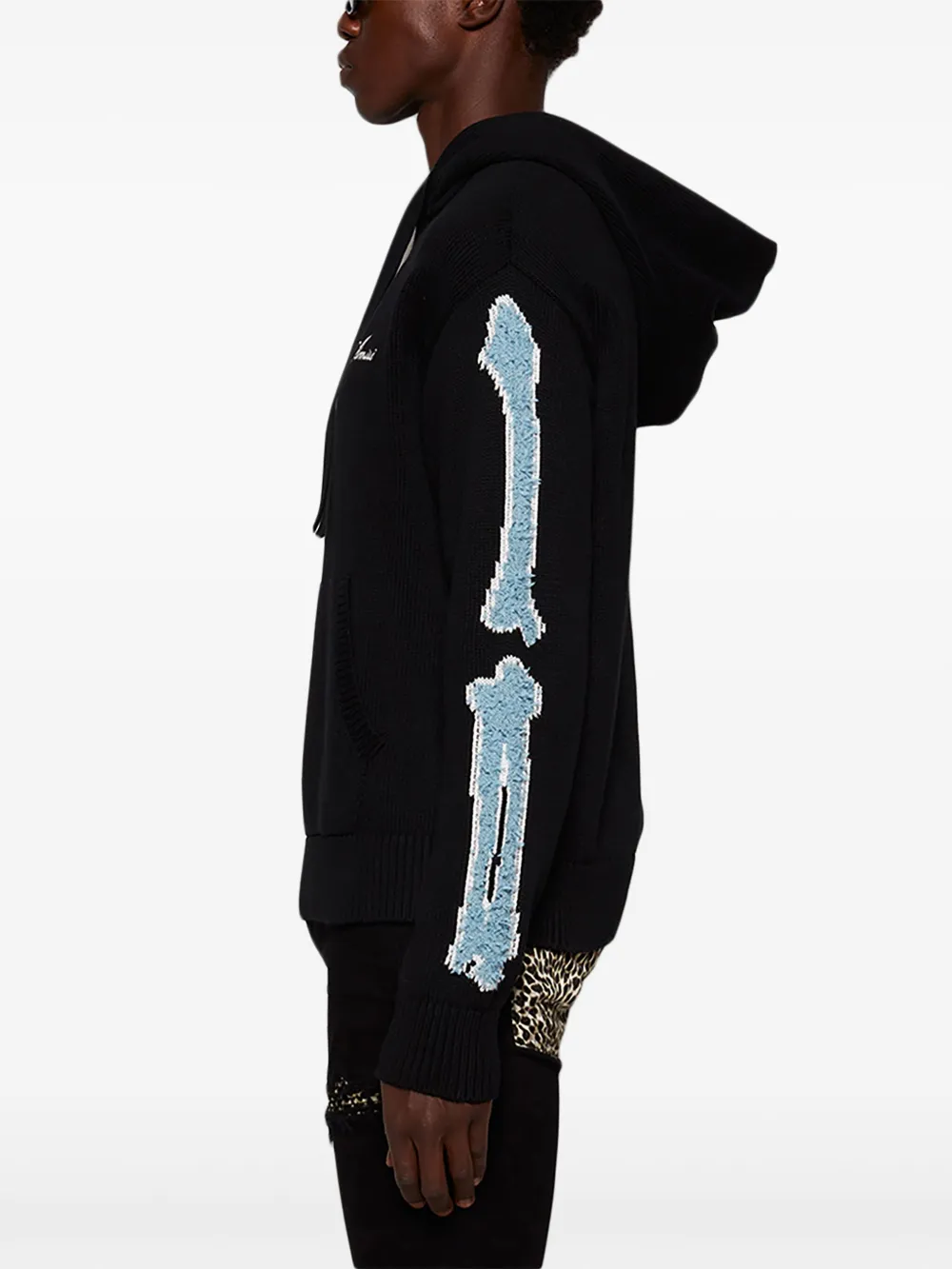 AMIRI Hoodie met print Zwart