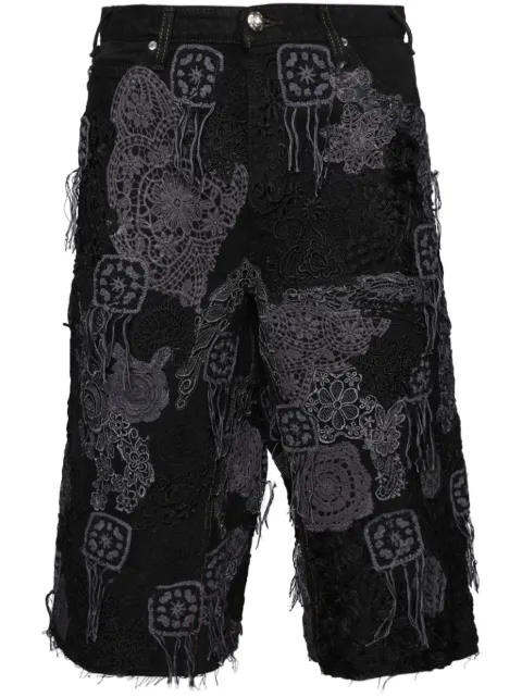EARTHLING VIP Poetic Lust denim shorts