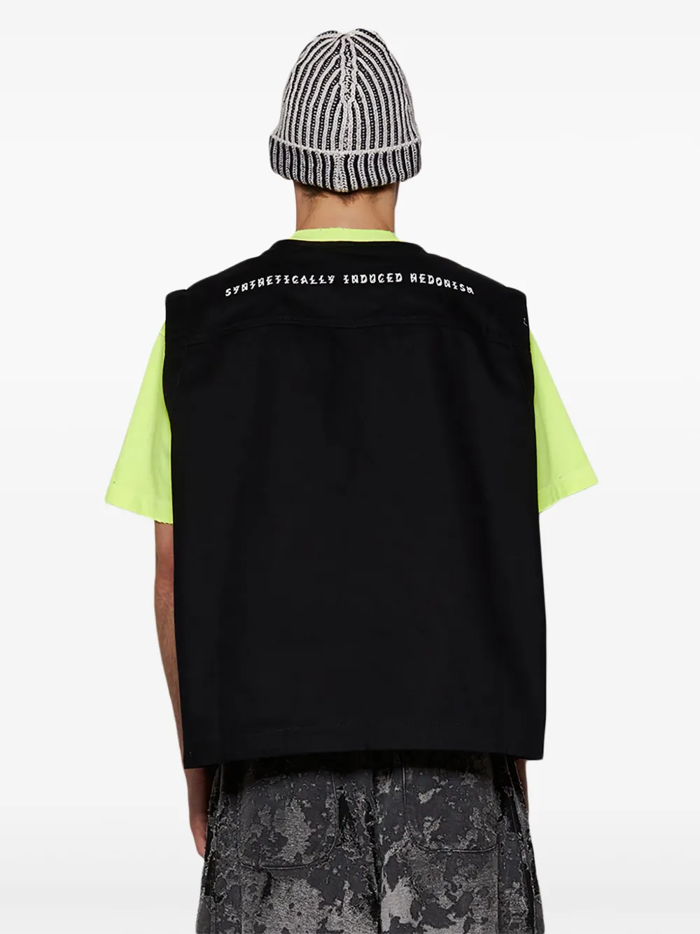 44 Label Group Hunter Vest In Black