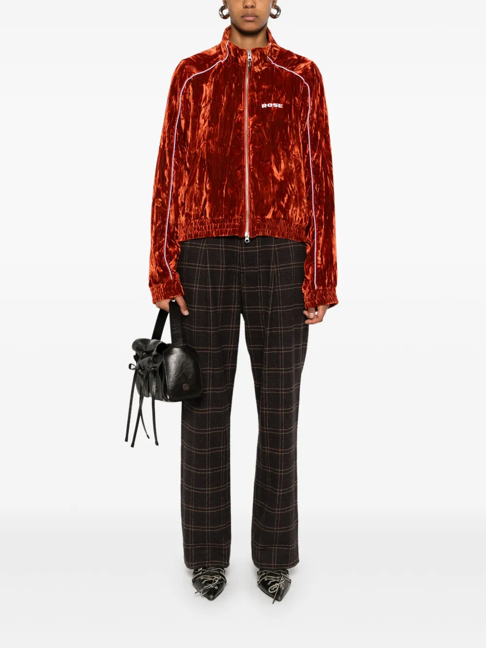 MARTINE ROSE SHRUNK TRACK JACKET