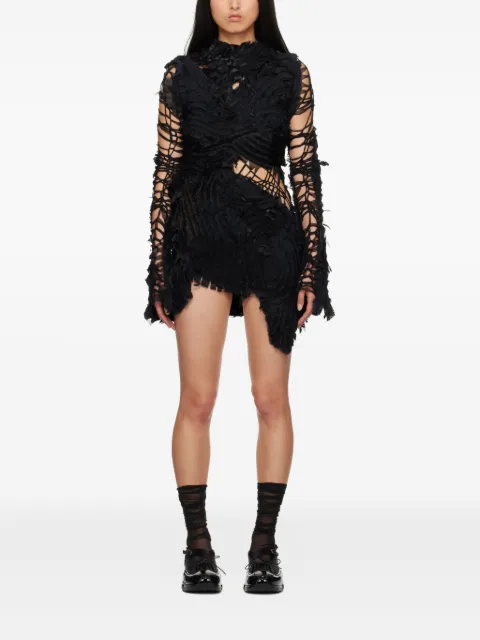 Collina Strada ruffled asymmetric dress