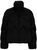 JNBY wavy-quilted puffer jacket - Black