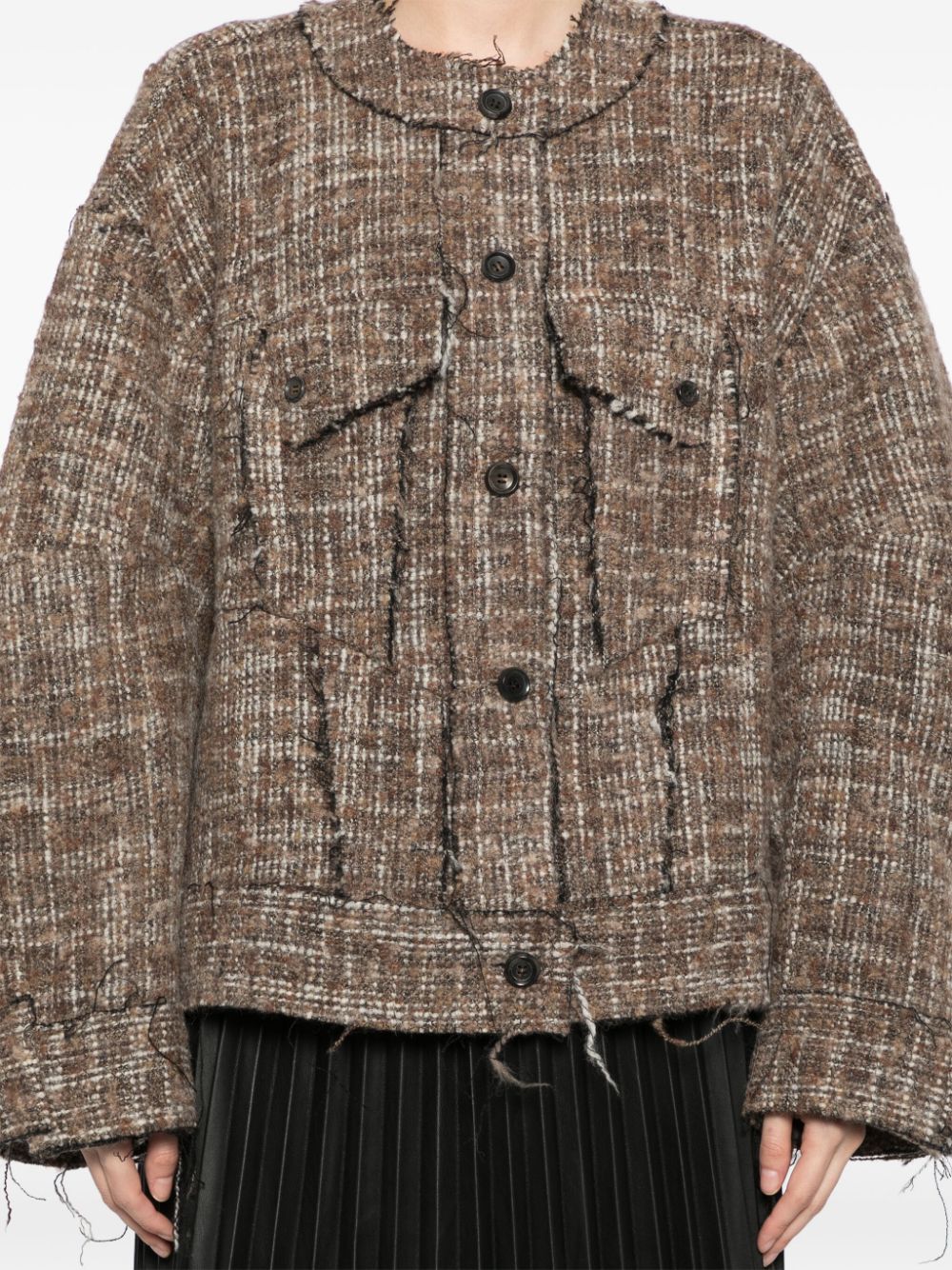 JNBY oversized tweed jacket Women