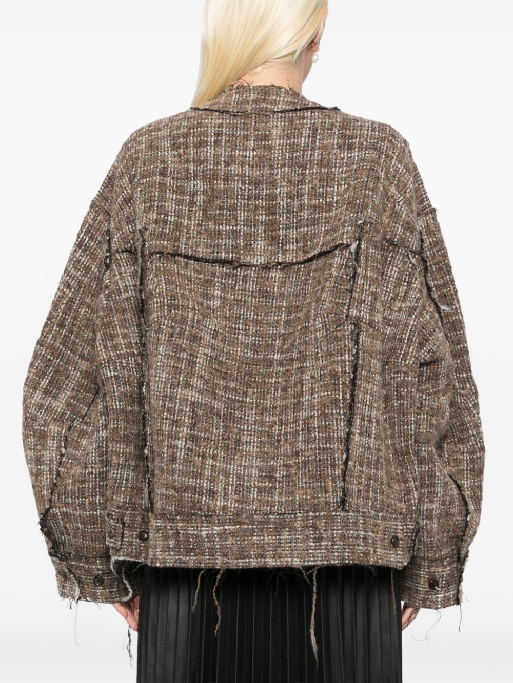 JNBY oversized tweed jacket Women