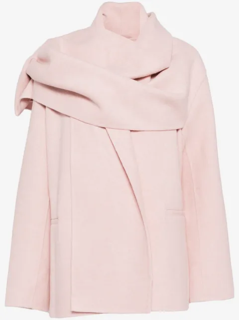 JNBY scarf-collar coat 