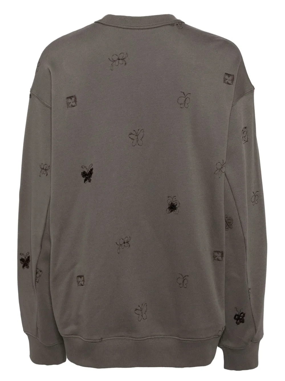 JNBY Gestreepte sweater - Grijs