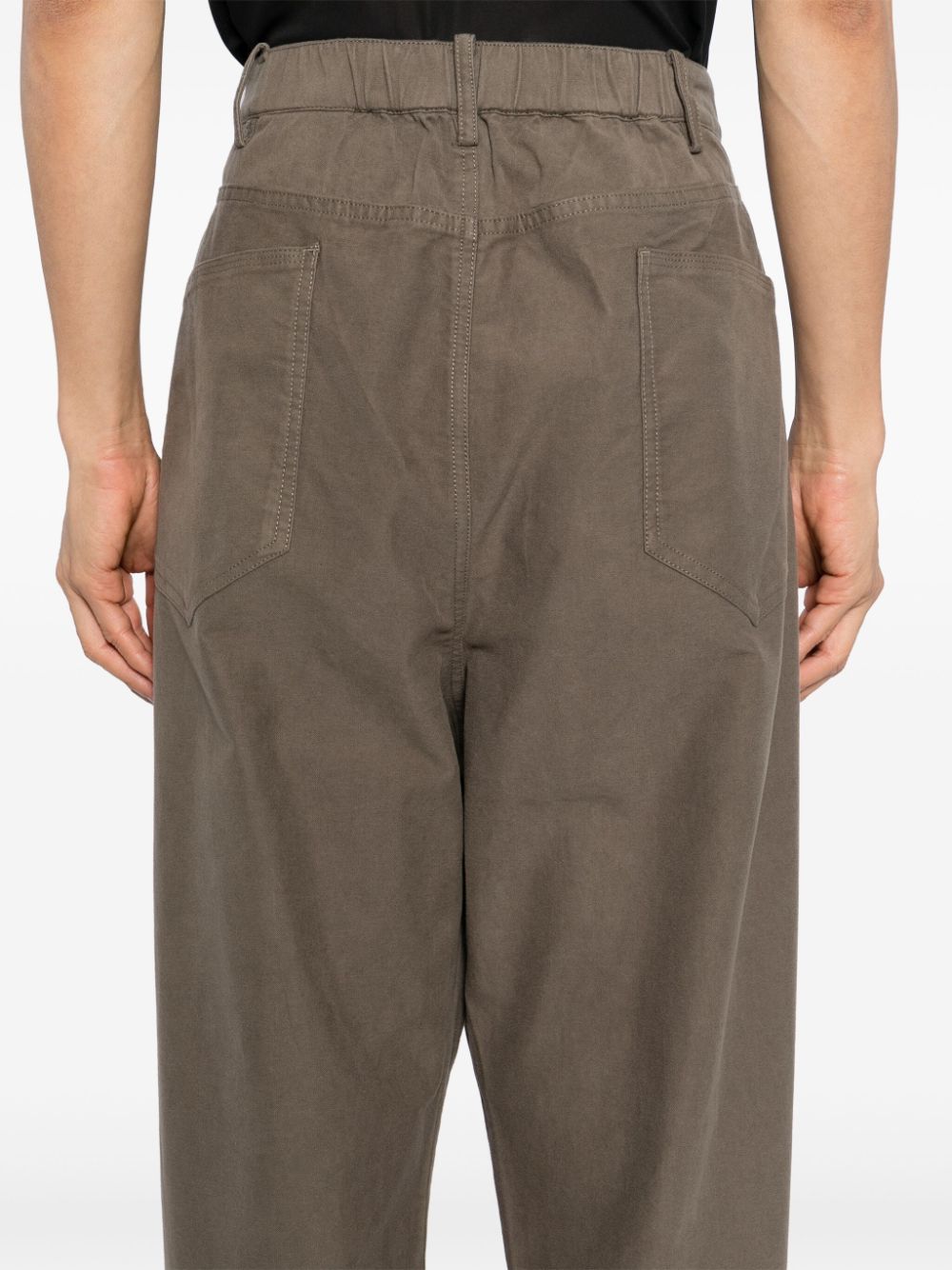 Shop Croquis Twill Trouser In Grey