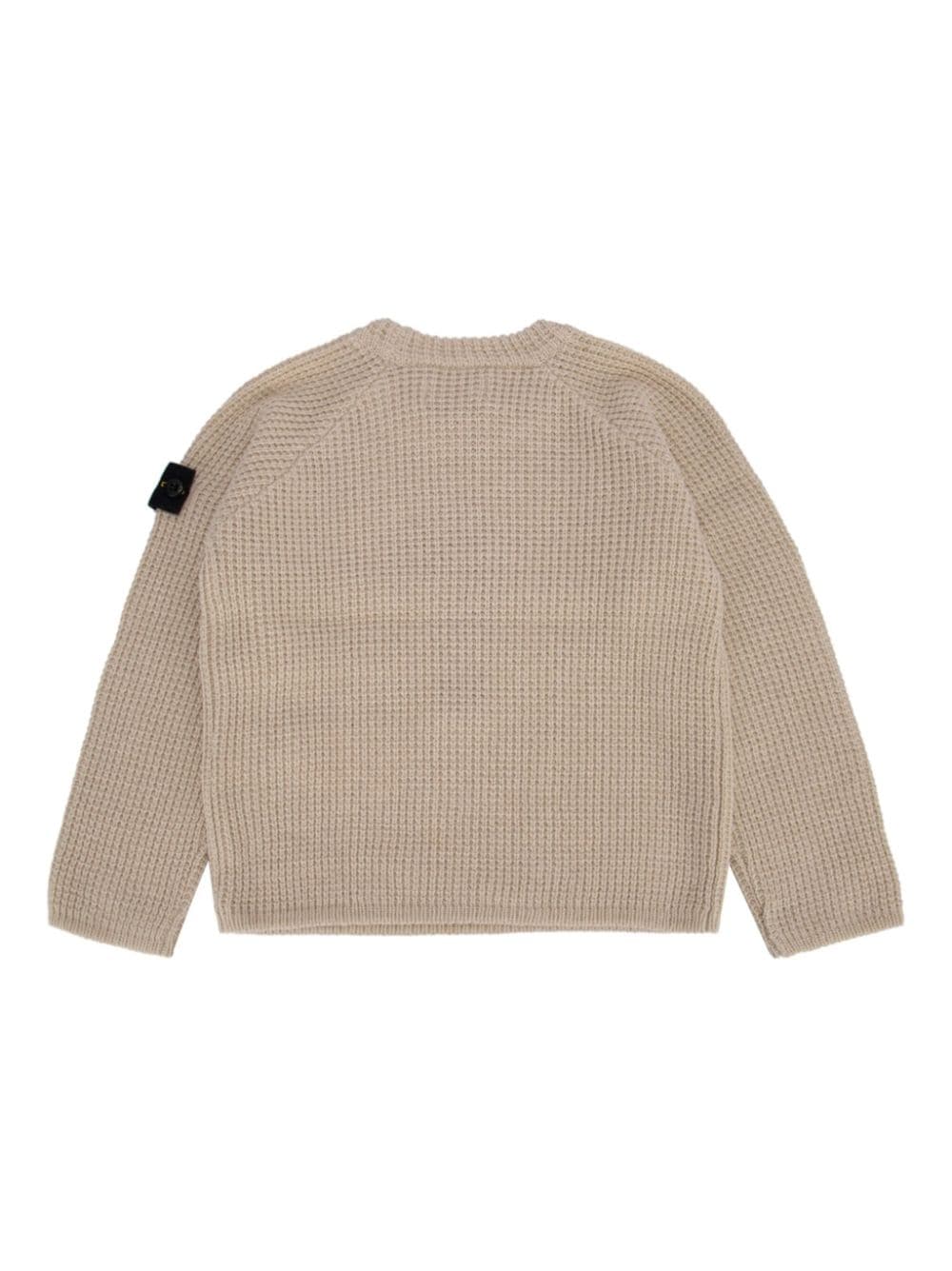 Stone Island Junior Compass-badge sweater - Beige