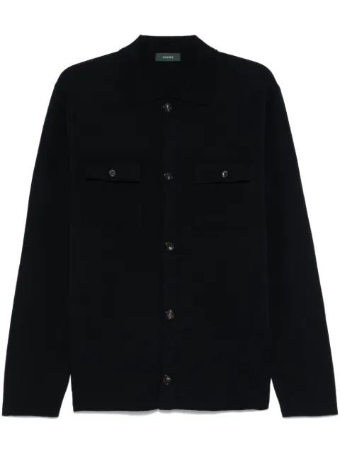 Zanone virgin wool cardigan  