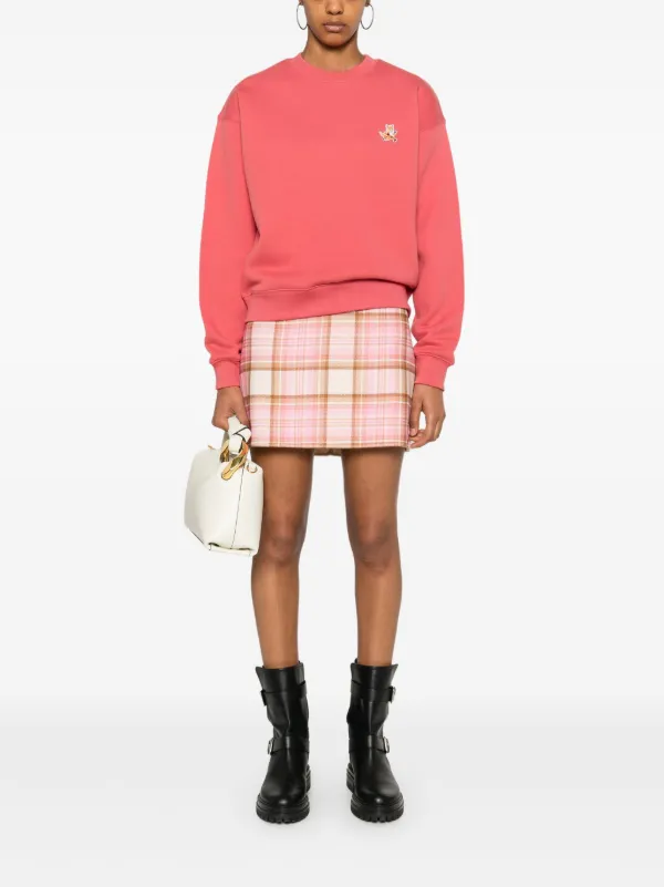 Maison Kitsuné Speedy Fox Sweatshirt | Red | FARFETCH GE