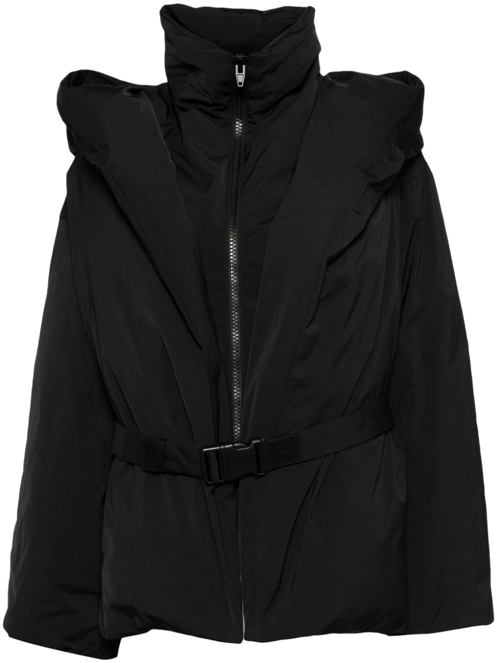 layer puffer jacket