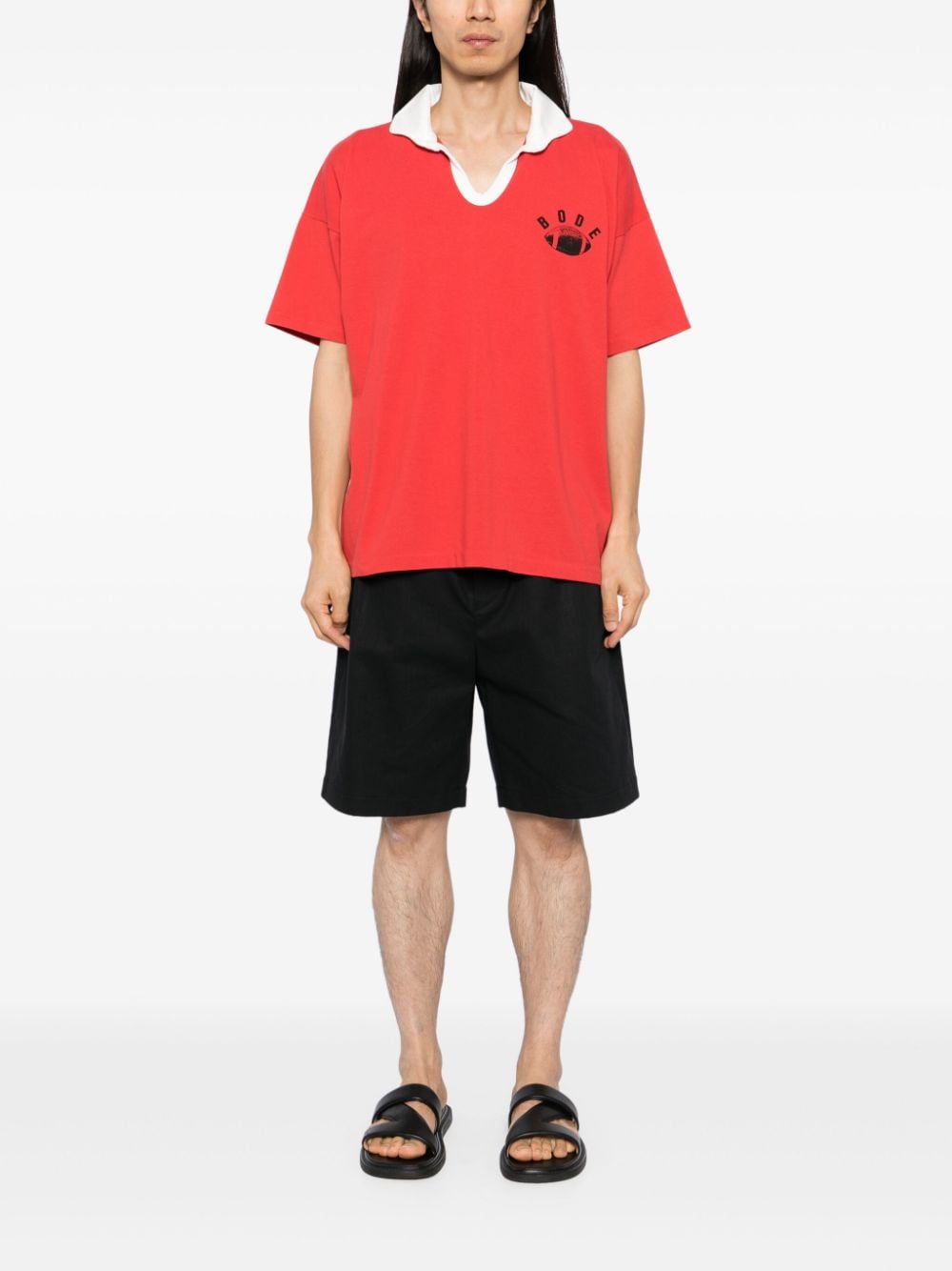 BODE Worcester poloshirt - Rood