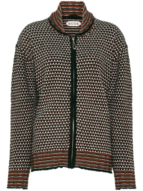 BODE merino polo jumper
