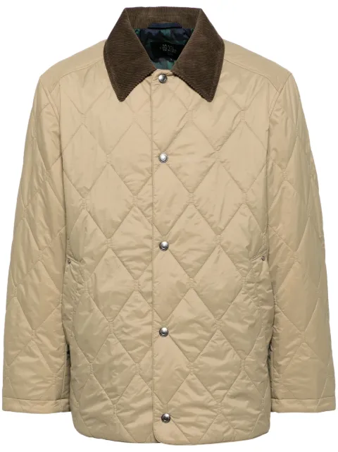 Man On The Boon. quilted shirt jacket