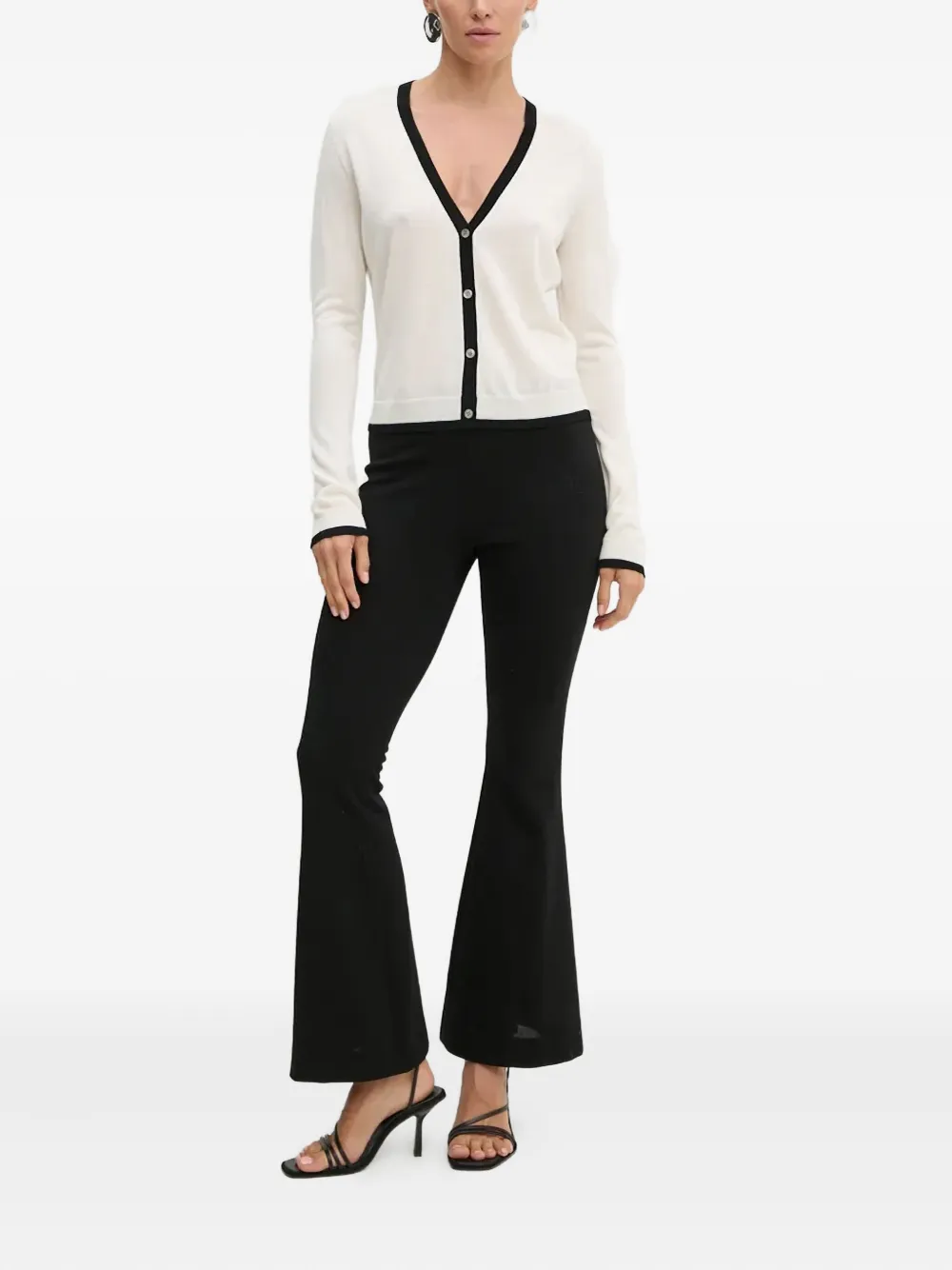Theory trim button cardigan | Cardigans | Image 2