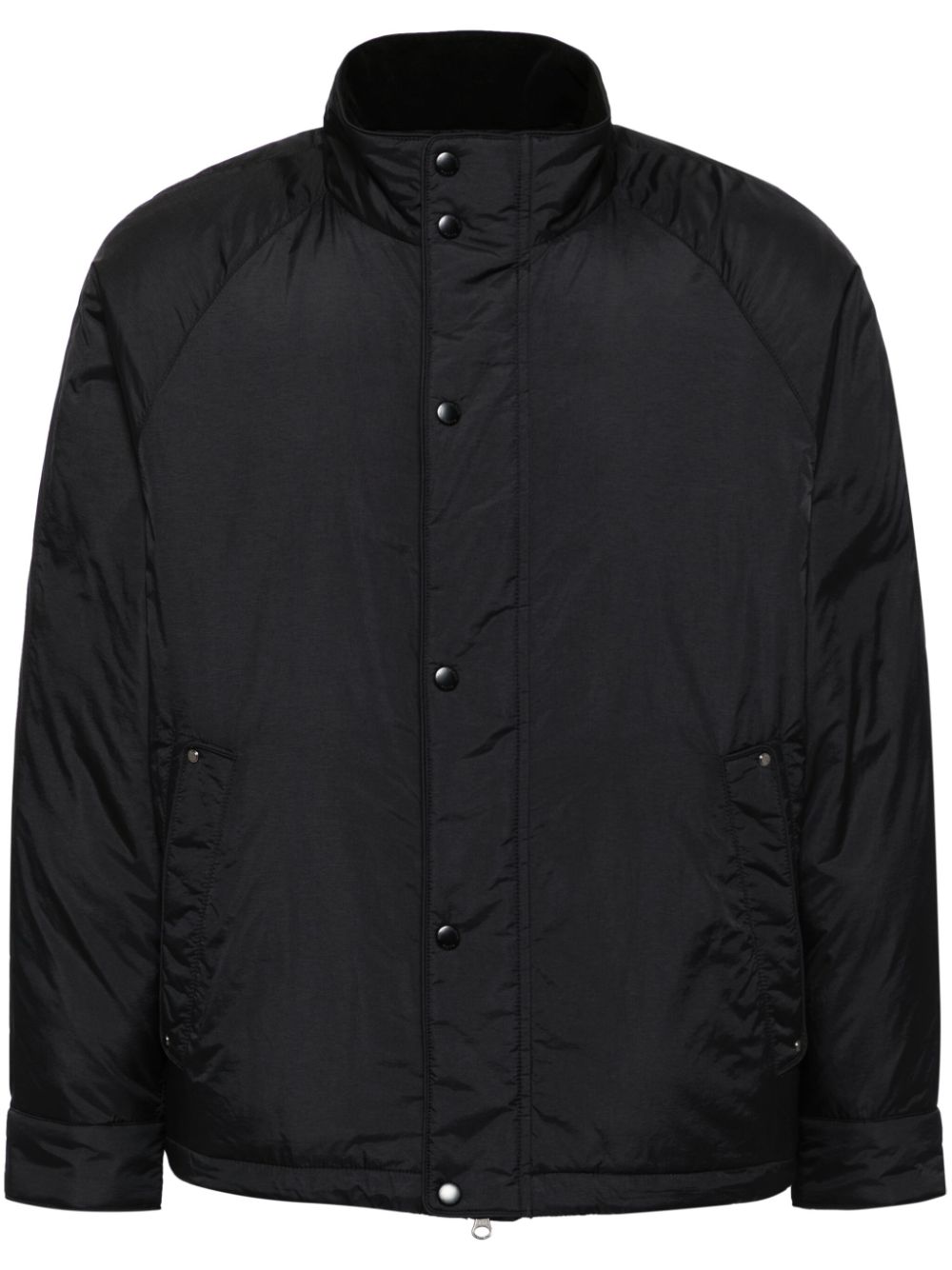 drawstring hem padded jacket