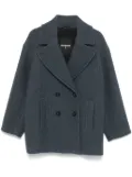 Patrizia Pepe double-breasted coat - Blue