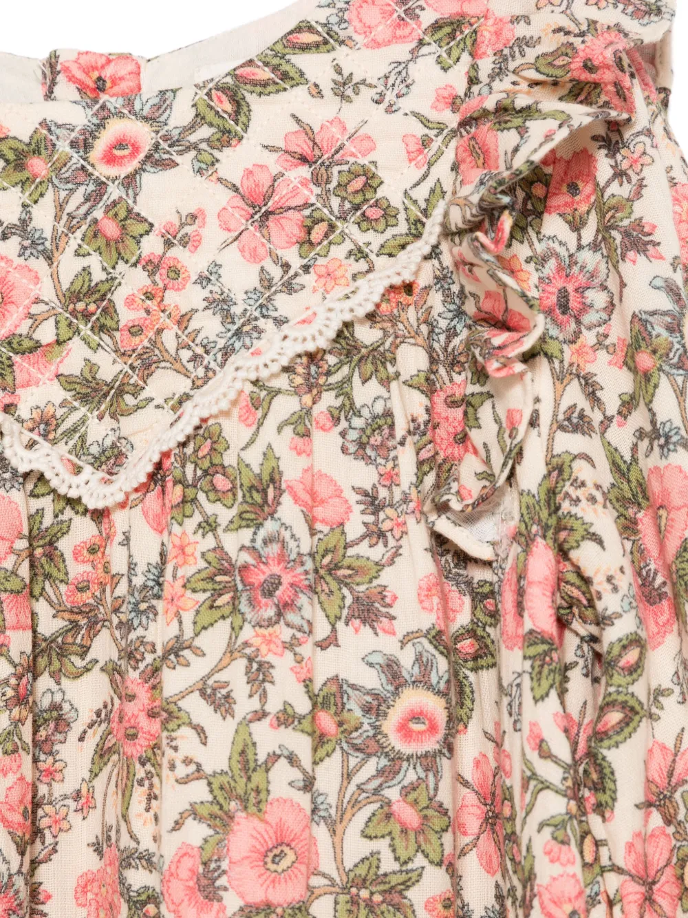 LOUISE MISHA KIDS Lara jurk Beige