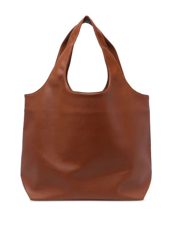 A.P.C. コーデュロイ トートバッグ ブラウン　ロゴバッグ A.P.C. ロゴ トートバッグ | ブラウン | FARFETCH JP