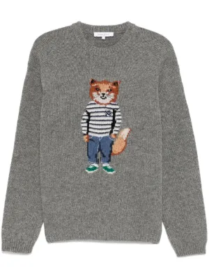 Best maison kitsune sweater men’s