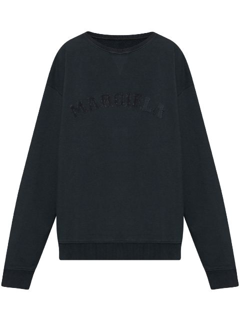 Maison Margiela logo-embroidered sweatshirt Men