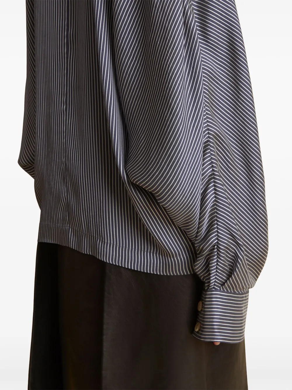 KHAITE Garth blouse Blauw