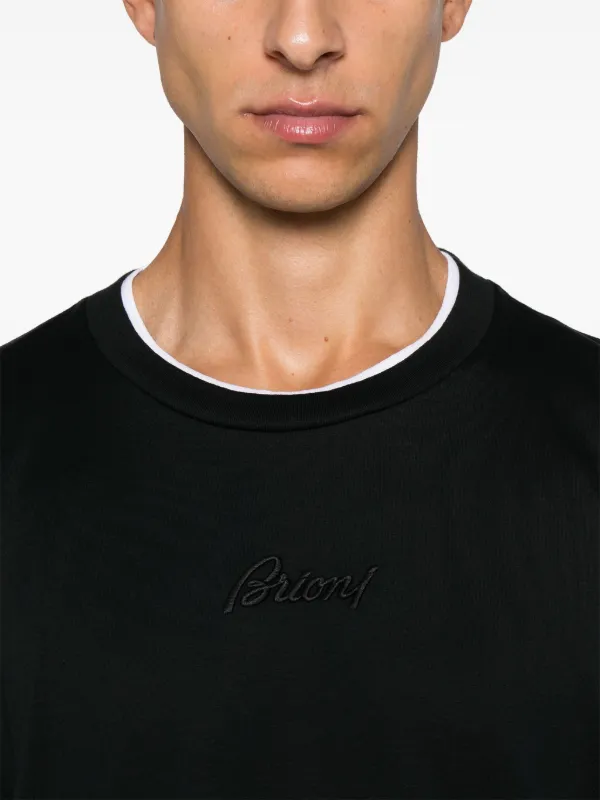 Brioni ロゴ Tシャツ | ブラック | FARFETCH JP