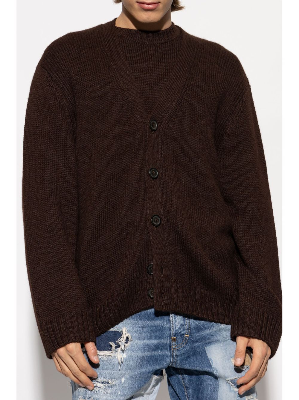 Disqued DSQUARED2 alpaca wool cardigan Men