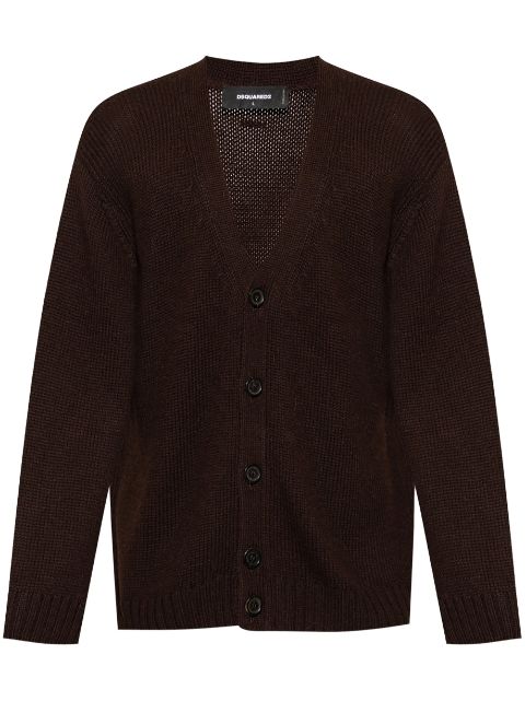 DSQUARED2 alpaca wool cardigan Men