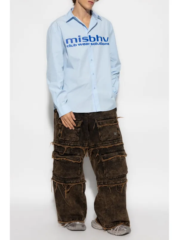 MISBHV Ibiza Oversize カーゴジーンズ | ブラウン | FARFETCH JP