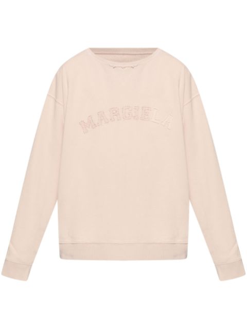 Maison Margiela logo-embroidered sweatshirt Men