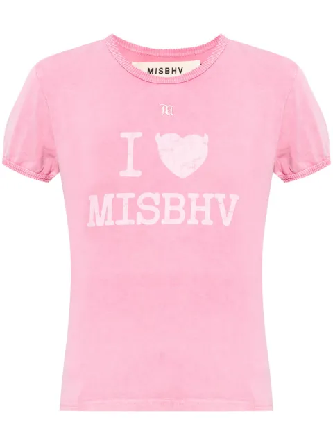 MISBHV logo print t-shirt