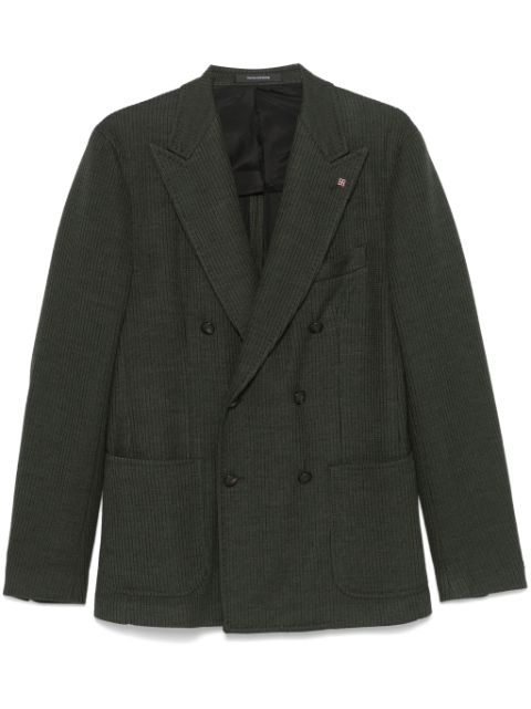 Tagliatore ribbed blazer Men