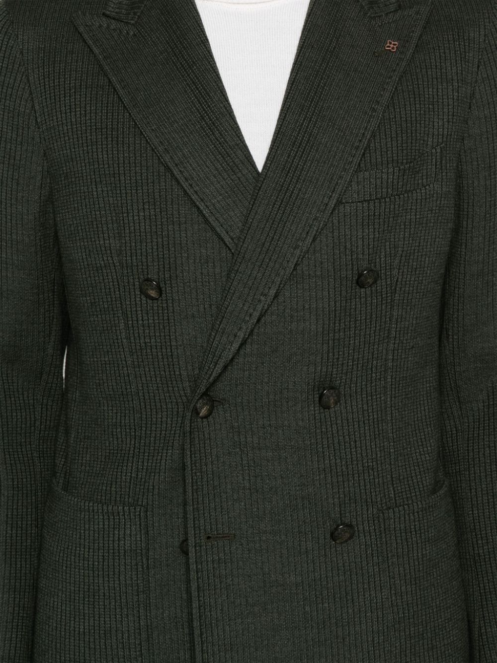 Tagliatore ribbed blazer Men