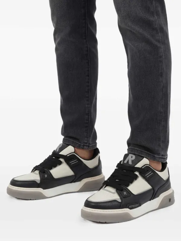 Represent Studio Sneakers | Black | FARFETCH RO