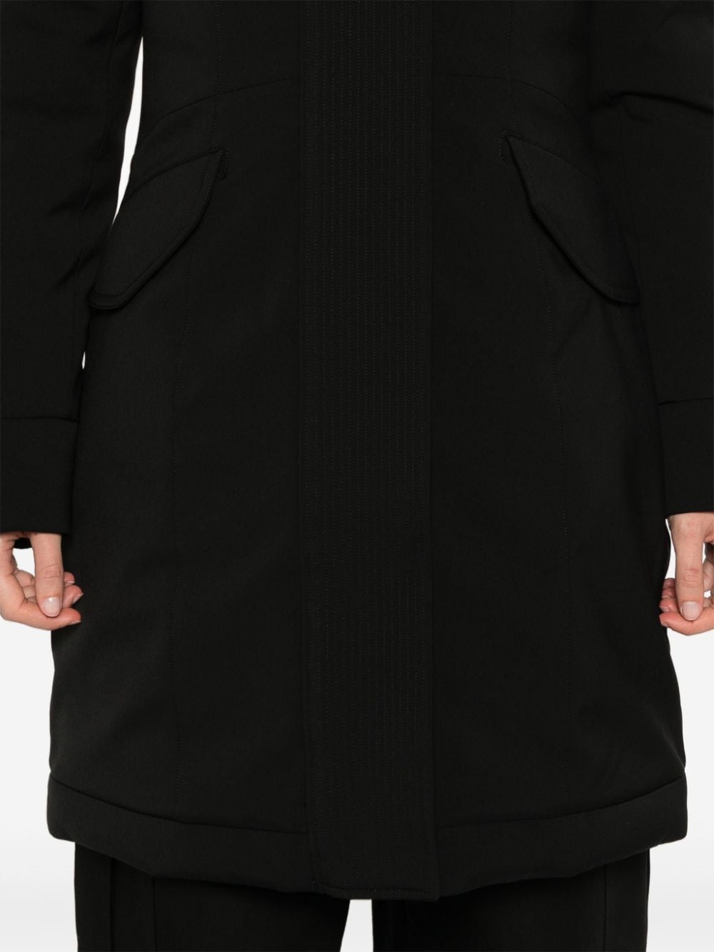 Shop Peuterey Windproof Coat In Black