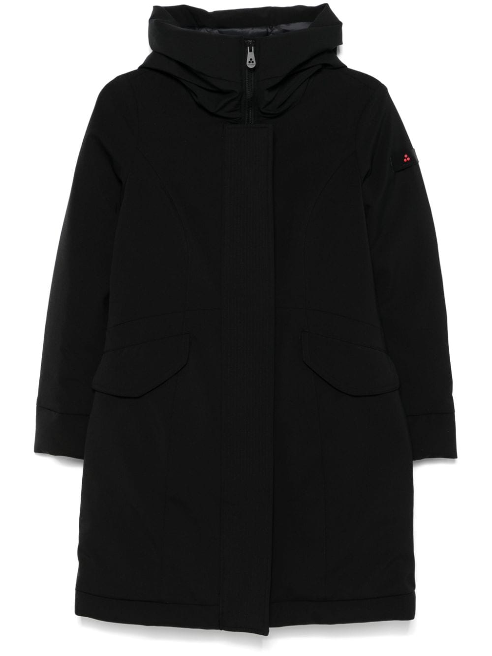 Shop Peuterey Windproof Coat In Black