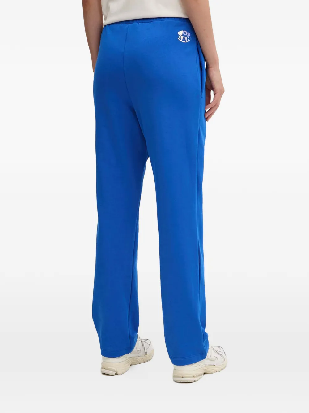  Barrow Logo-patch Sweatpants - Blue 