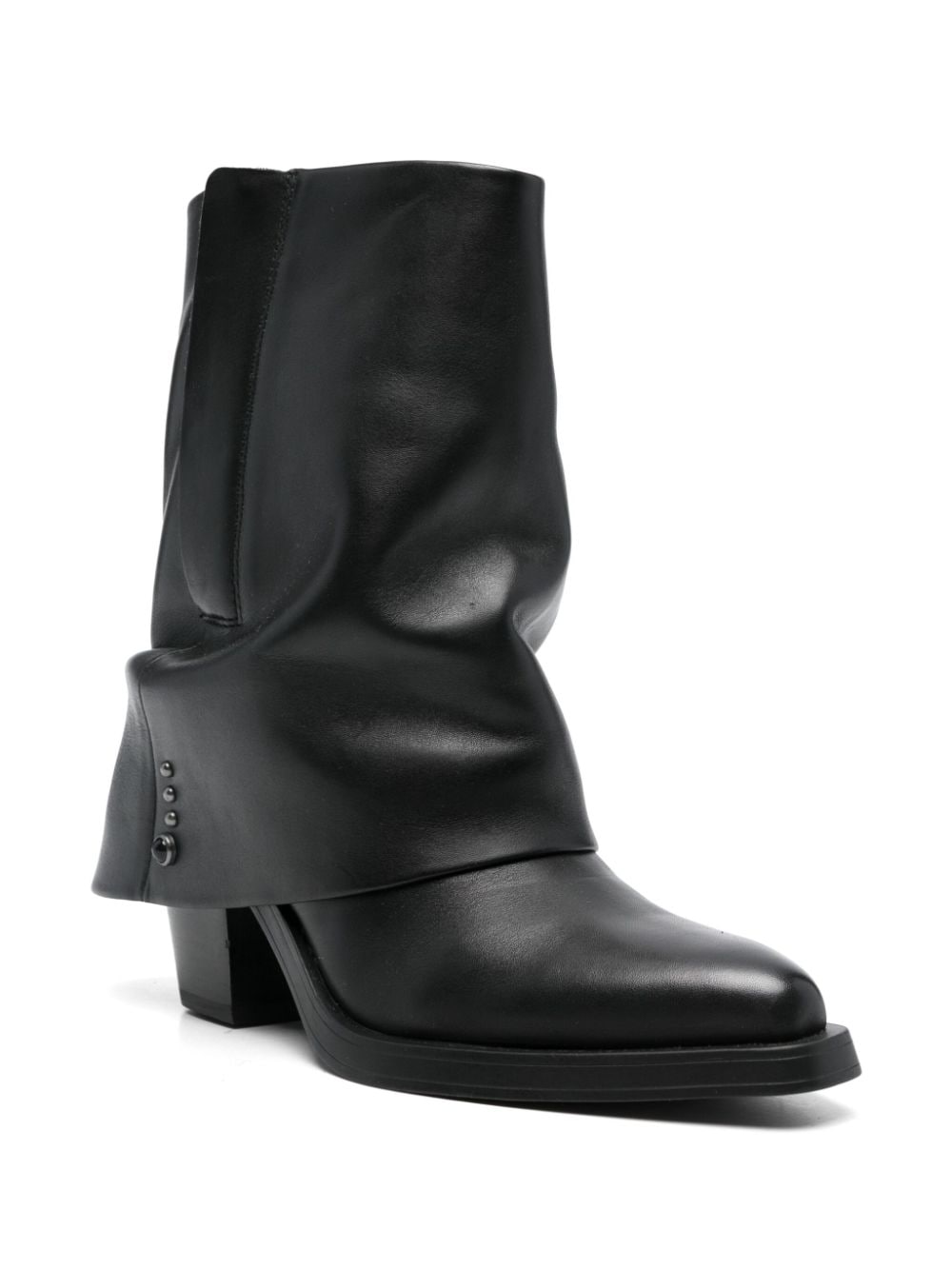 Ash 85mm Jeff boots Black