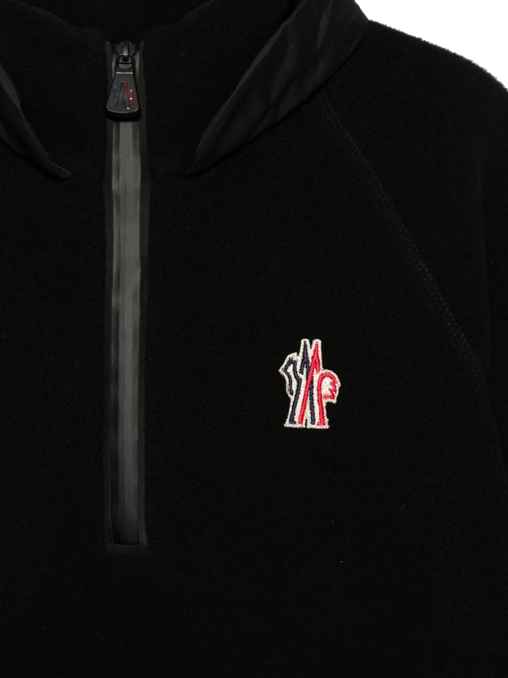 Moncler Enfant Fleece sweater Zwart