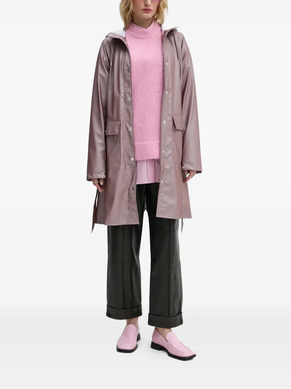 Samser Samser SAMSOE SAMSOE SALOVA Striped Shirt | Pink | FARFETCH