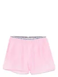 PARAMIDONNA silk beach shorts - Pink