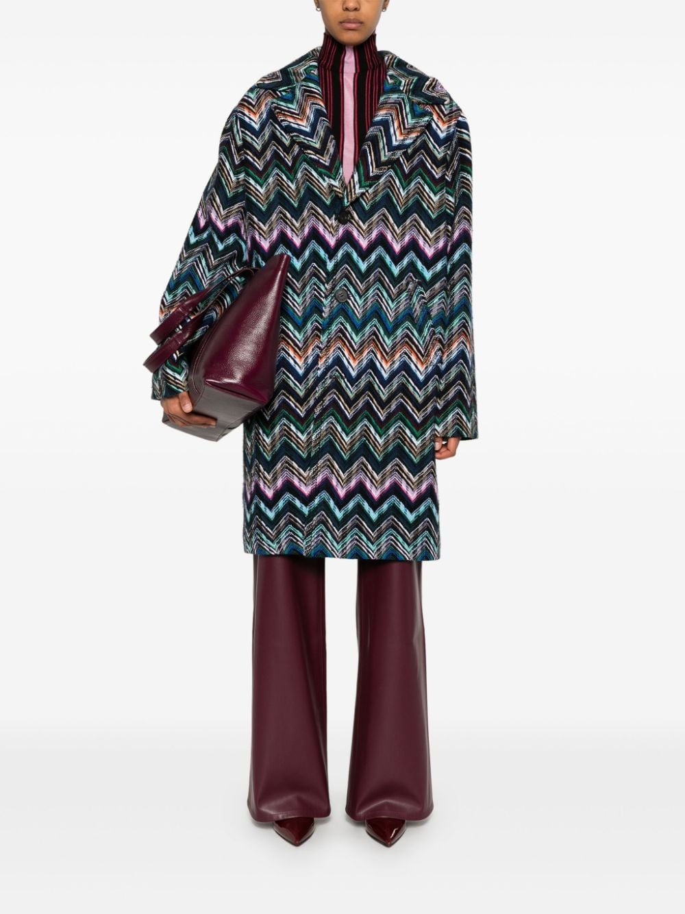 Missoni Jas met zigzag-patroon - Zwart