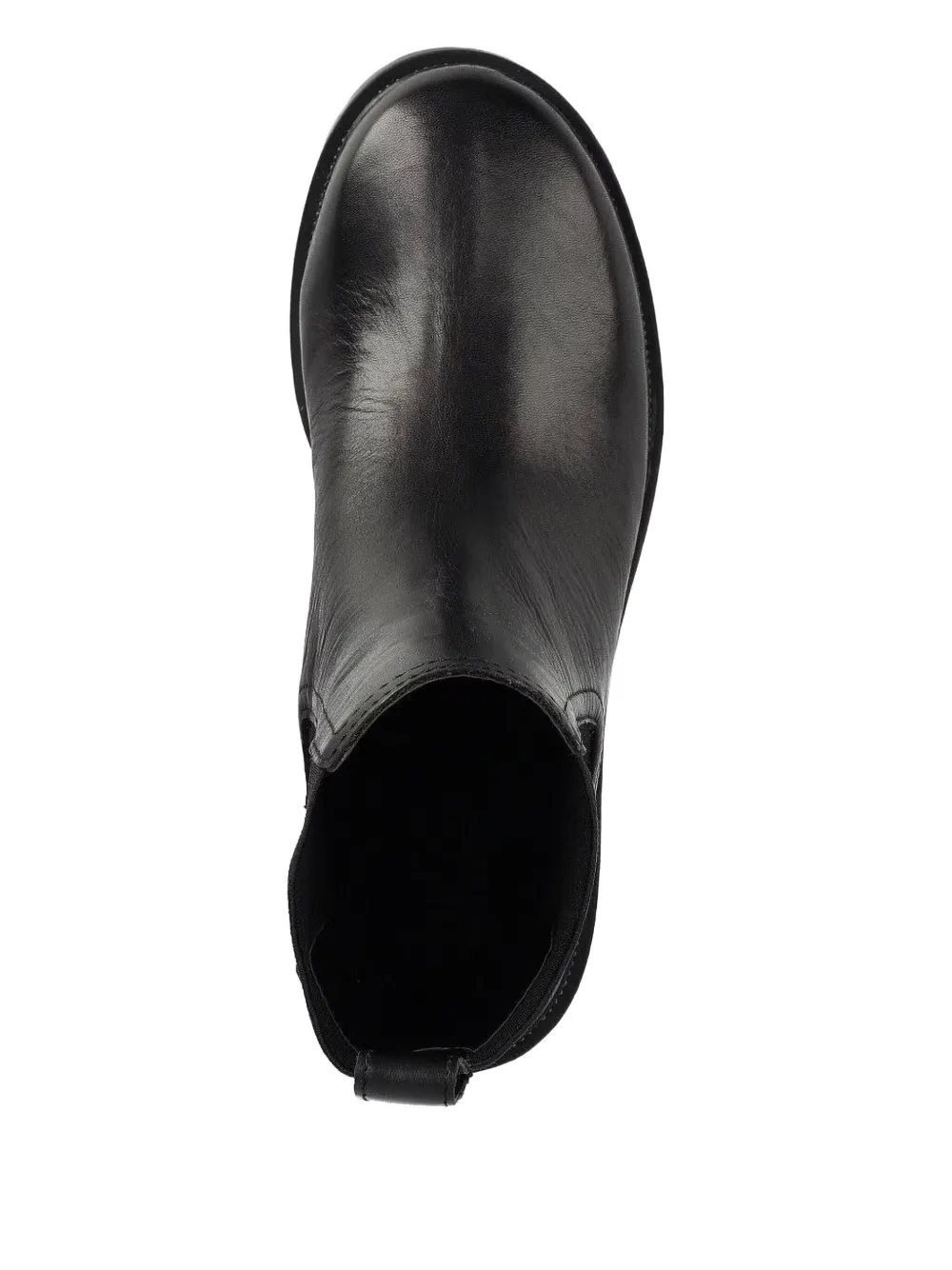 DKNY leather chelsea boots Black