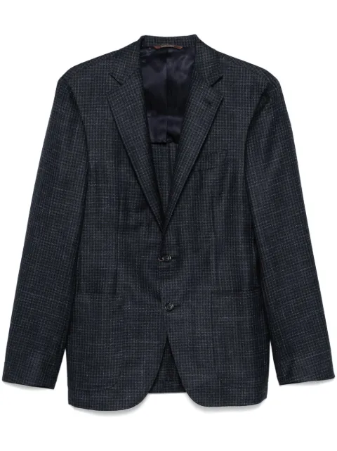 Canali houndstooth-pattern blazer